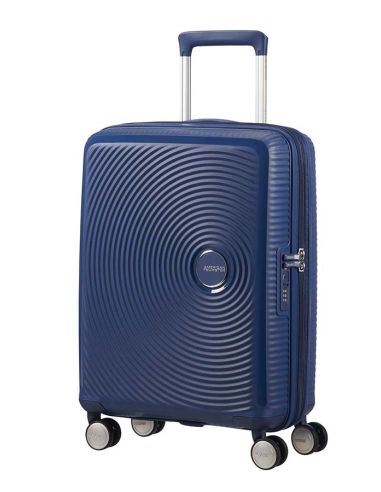 Palacio pantalla borde Maleta equipaje de Mano American Tourister Soundbox color Azul Marino