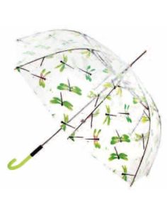 Paraguas Transparentes con Libelulas de Vogue Largo