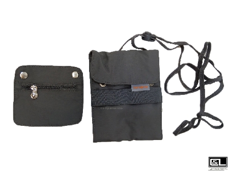 Cartera de Viaje Samsonite de Tres Pliegues para Colgar del Cuello