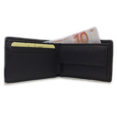 Americana de Piel Mini con Monedero Classic Negra
