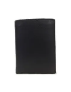 Billetera de Piel sin Monedero Classic en Negra