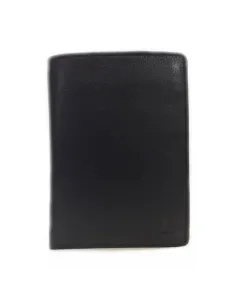 Cartera de Piel Multiapartados Classic en Negra 2