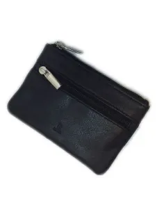 Monedero de Piel Classic con 2 Cremalleras