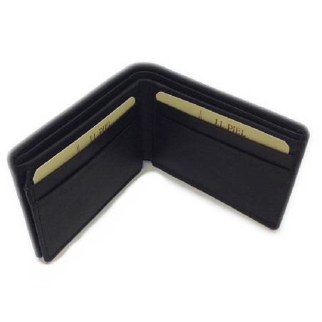 Americana de Piel Mini sin Monedero Classic Negra JL