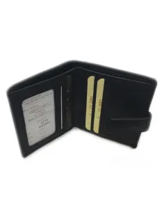 Cartera Monedero detras de Piel Classic en Negro JL