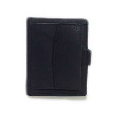 Cartera Monedero detras de Piel Classic en Negro JL