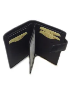 Cartera de Piel Classic sin Monedero con Cierre JL 2