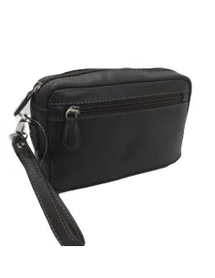 Bolso de Mano en Piel para Hombre Tamaño Medio JL