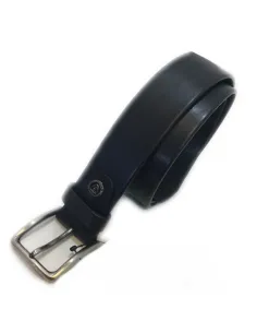 Cinturon de Cuero Liso de Bellido color Negro 2