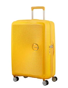 Maleta Mediana American Tourister Soundbox Dorado