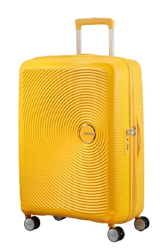 Maleta Mediana American Tourister Soundbox Dorado
