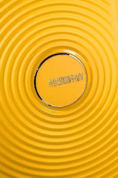 Maleta Mediana American Tourister Soundbox Dorado