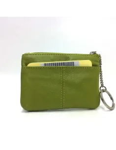 Monedero de Piel Classic con 2 Cremalleras Lima 2