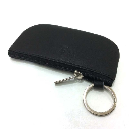 Monedero Pequeño de Piel con Cremallera JL