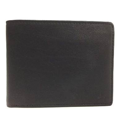 Americana Grande con Monedero Piel JL Classic Negra