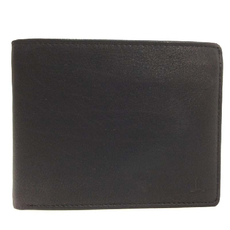 Americana Grande con Monedero Piel JL Classic Negra