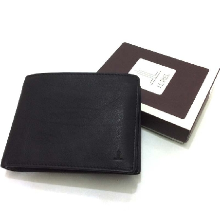 Americana Grande con Monedero Piel JL Classic Negra
