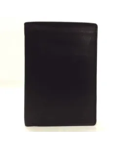 Billetera Grande con Monedero Piel JL Classic Negra