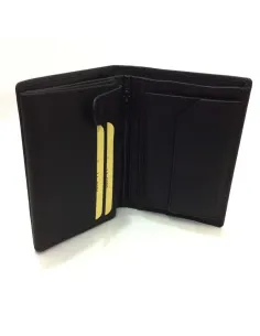 Billetera Grande con Monedero Piel JL Classic Negra 2