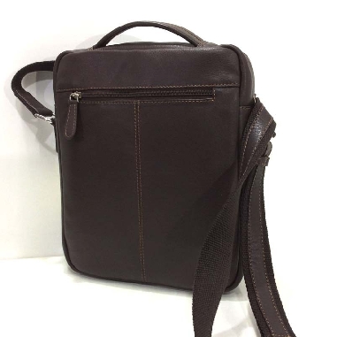 Bolso Bandolera Grande en Piel JL color Marron