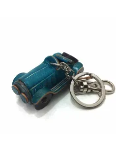 Llavero De Piel Artesanal Vehiculos coche clásico