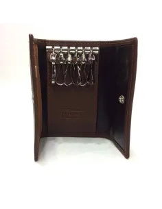 Llavero de Piel Titto Bluni Nature en Marron 2
