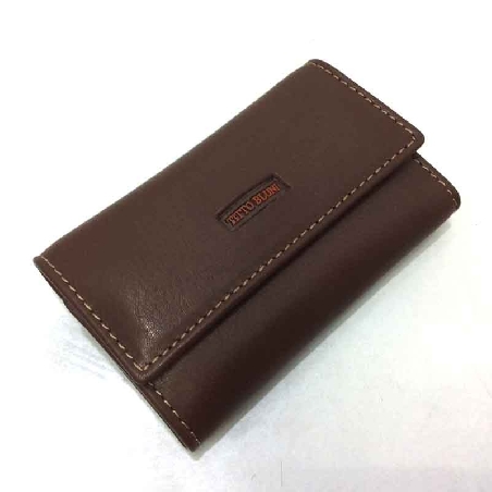 Llavero de Piel Titto Bluni Nature en Marron