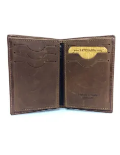 Cartera para hombre de Piel tipo Coco en Cuero 2