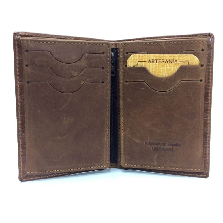 Cartera para hombre de Piel tipo Coco en Cuero