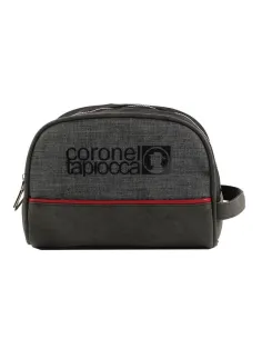 Neceser de Coronel Tapiocca Combinado Negro con Gris