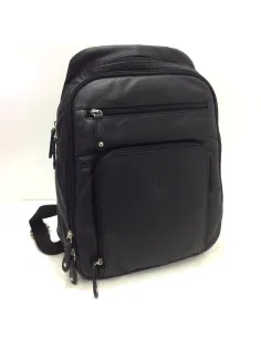 Mochila en Piel de JL en color Negro