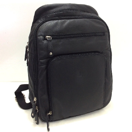 Mochila en Piel de JL en color Negro