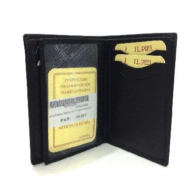 Cartera Billetera tarjetero de JL Piel serie España