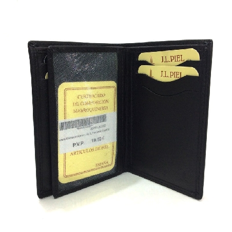 Cartera Billetera tarjetero de JL Piel serie España