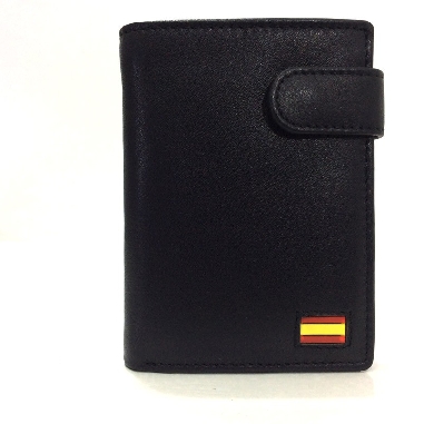 Cartera Billetera con Monedero de JL Piel serie España