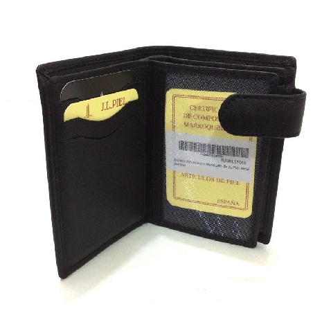 Cartera Billetera con Monedero de JL Piel serie España