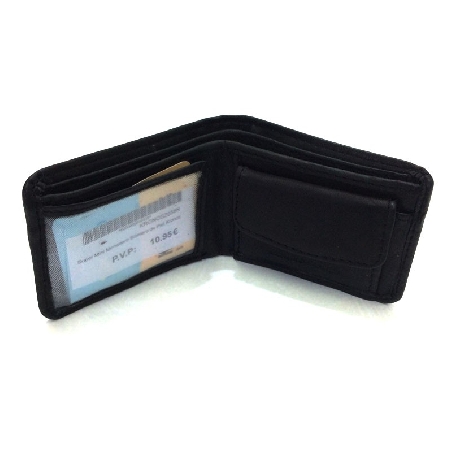 Super Mini Monedero Billetero de Piel Kronos