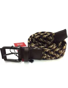 Cinturon Trenzado para Hombre Dalvi Combi Marron 2
