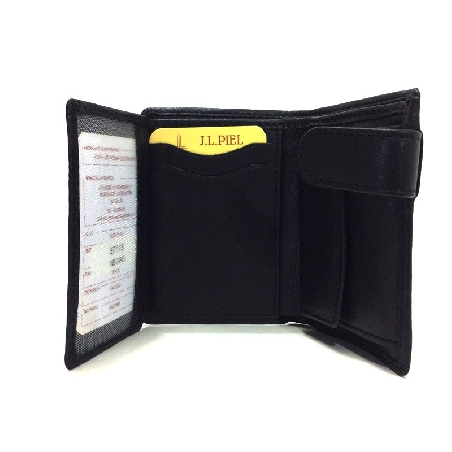 Cartera para Hombre con Monedero de JL Piel Clasic