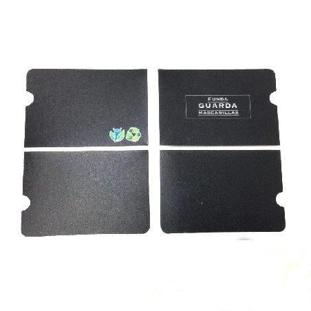 Funda para llevar la Mascarila Plana tipo Tarjeta