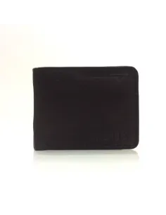 Super Mini Monedero Billetero de Piel Kronos en Marron