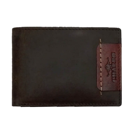 Americana hombre de Piel Charro Madagascar con Monedero
