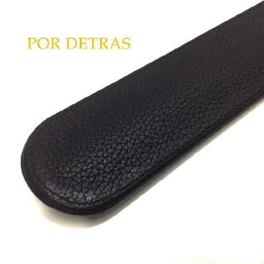 Calzador de Acero forrado en Piel Ubrique Negro