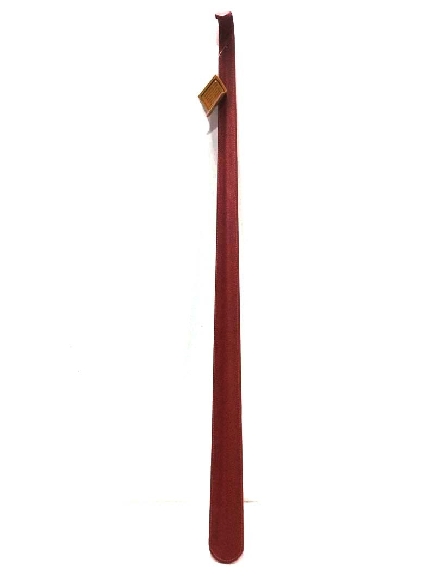 Calzador de Acero forrado en Piel Ubrique Rojo