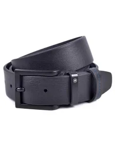 Cinturon de piel para Hombre Bellido Urban en Negro