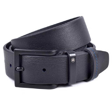 Cinturon de piel para Hombre Bellido Urban en Negro