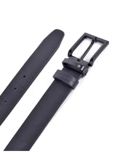 Cinturon de piel para Hombre Bellido Urban en Negro 2