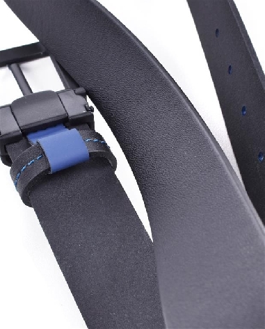 Cinturon de piel para Hombre Bellido Urban en Negro