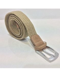 Cinturon Trenzado Elástico en color Liso
