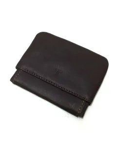 Monedero de JL Piel con Fleje en color Marron